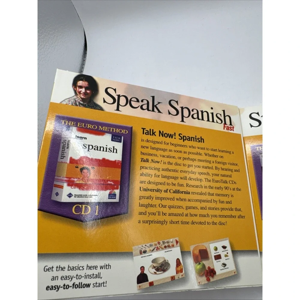 Instant Immersion‎ Spanish, 2 CD Rom Set,Dual Platform PC & Mac